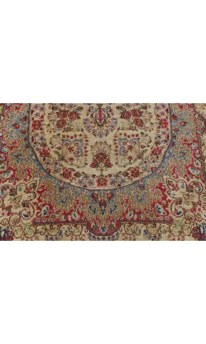 3 x 5 Antique Persian Kerman Rug 77560