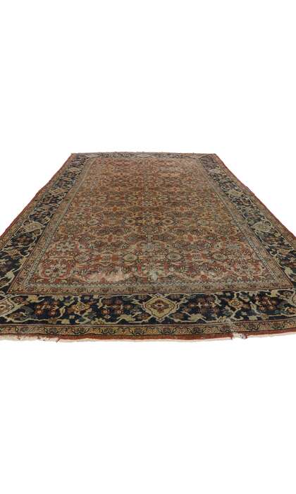 8 x 12 Antique Persian Mahal Rug 775728 x 12 Antique Persian Mahal Rug 77572