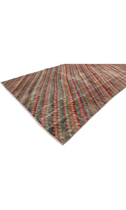 5 x 9 Vintage Turkish Sivas Rug 53298