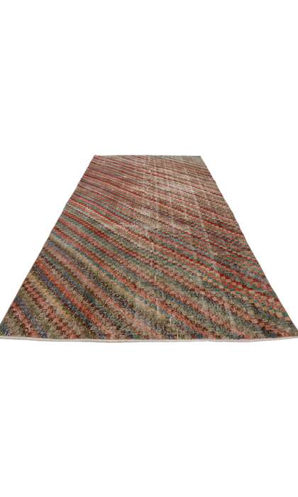 5 x 9 Vintage Turkish Sivas Rug 53298