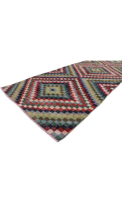 4 x 11 Vintage Turkish Sivas Rug 53304