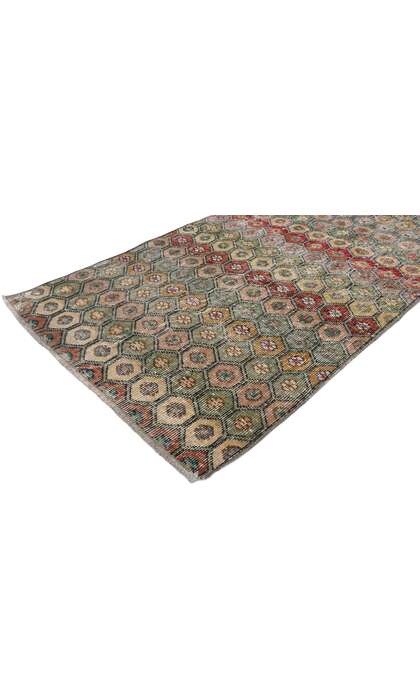 3 x 5 Vintage Turkish Sivas Rug 53312