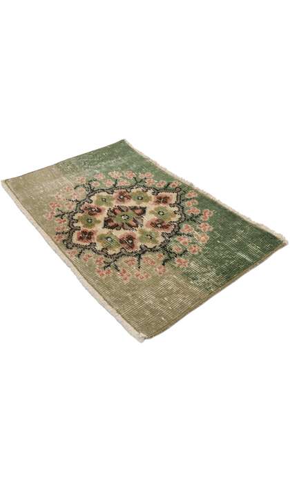 1 x 2 Vintage Turkish Sivas Rug 53313