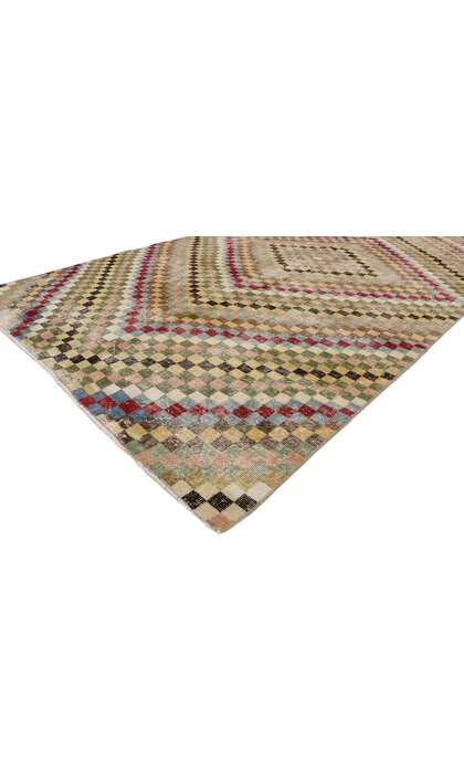 6 x 10 Vintage Turkish Sivas Rug 53376