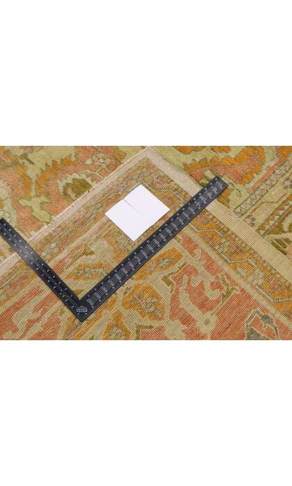 12 x 16 Antique Turkish Oushak Rug 53390