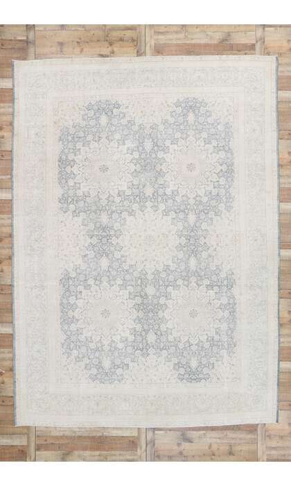 10 x 13 Vintage Persian Kerman Rug 53393