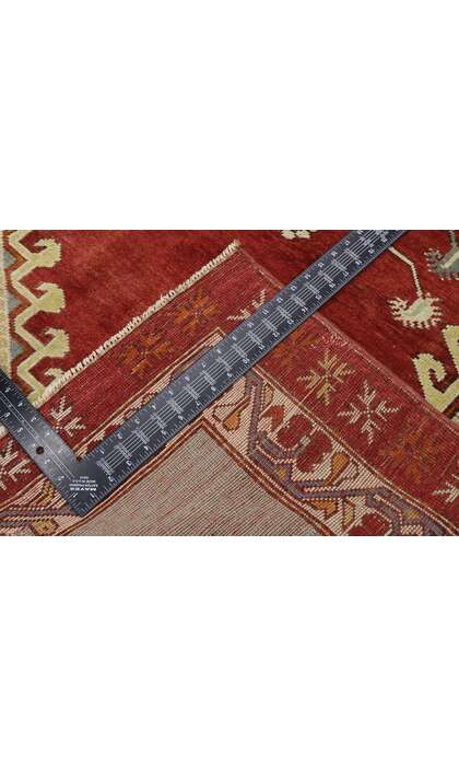 4 x 6 Vintage Turkish Oushak Rug 53394