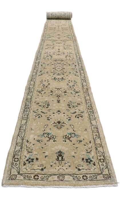 2 x 35 Vintage Persian Hamadan Runner 53398