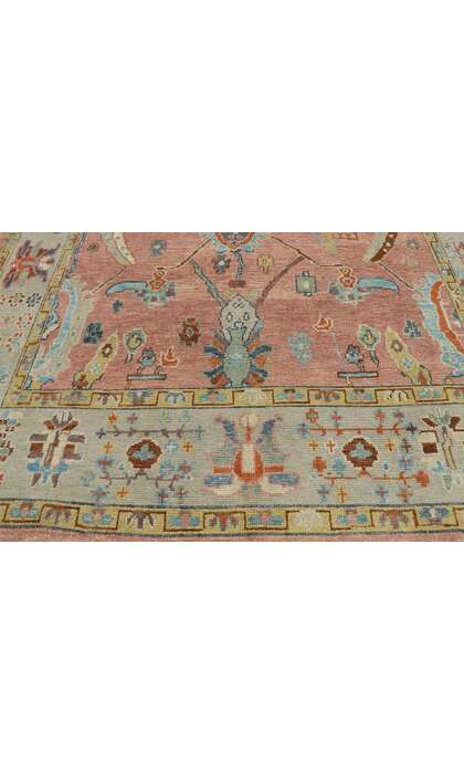 8 x 11 Turkish Oushak Rug 53411