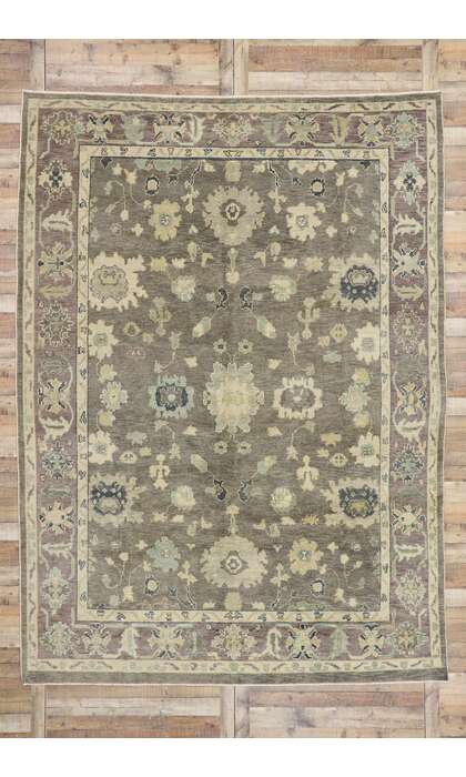 9 x 12 Turkish Oushak Rug 53413