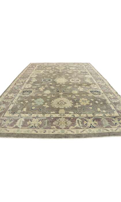 9 x 12 Turkish Oushak Rug 53413