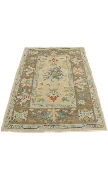 4 x 5 Turkish Oushak Rug 53422