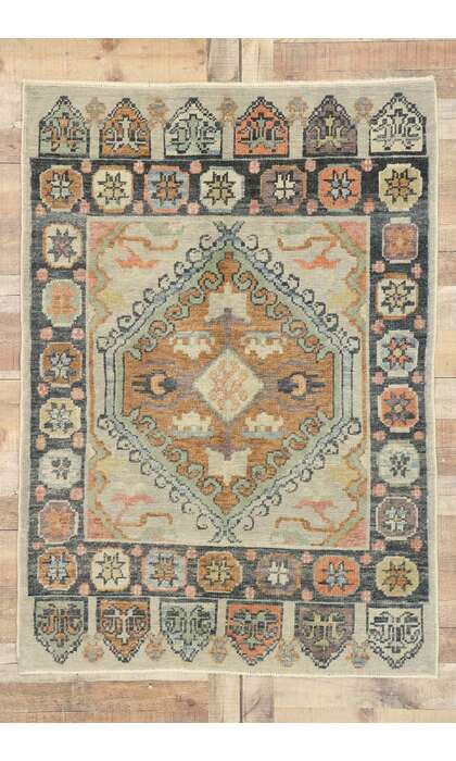 4 x 6 Turkish Oushak Rug 53429