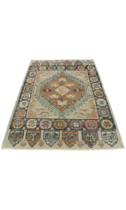 4 x 6 Turkish Oushak Rug 53429