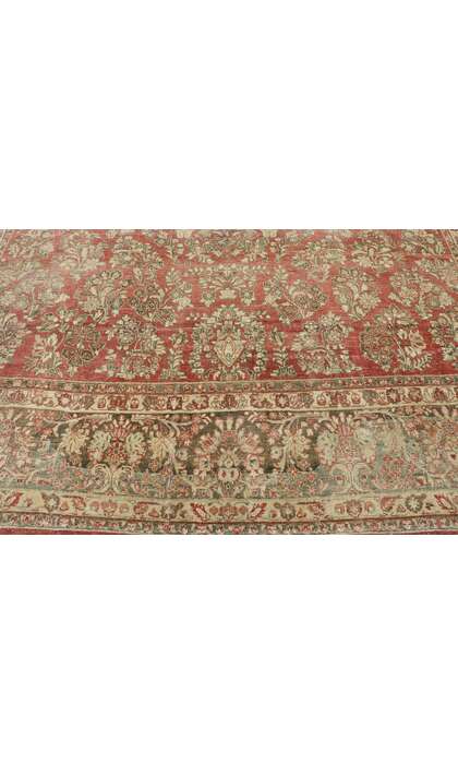 10 x 13 Antique Persian Sarouk Rug  53445