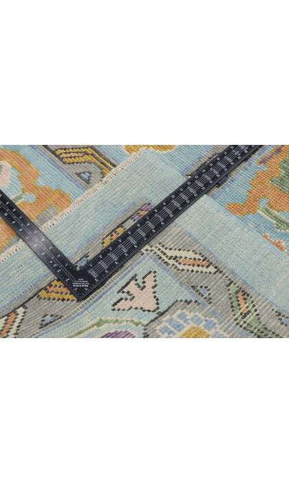 10 x 13 Colorful Oushak Rug 53459