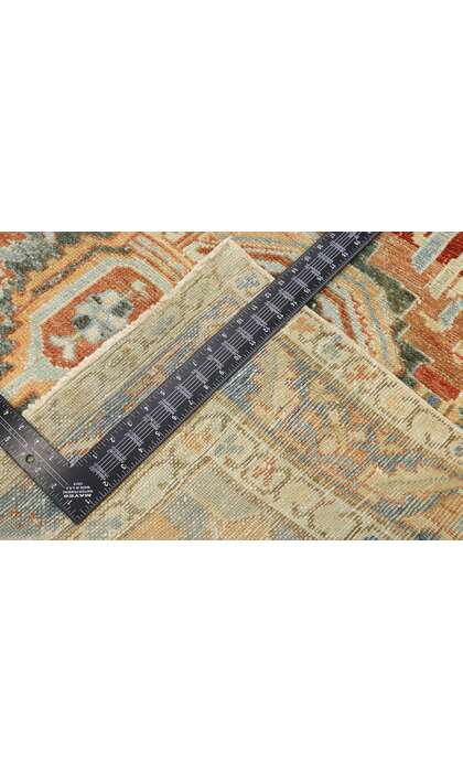 4 x 6 Antique Persian Heriz Rug 53468