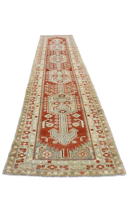 3 x 13 Antique Persian Malayer Runner 53476