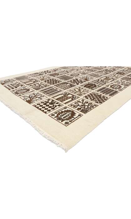 7 x 10 Vintage Persian Bakhtiari Rug 72028