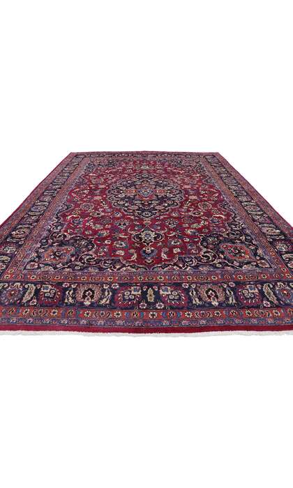 8 x 11 Vintage Mashad Rug 75669