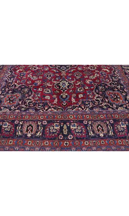 8 x 11 Vintage Mashad Rug 75669