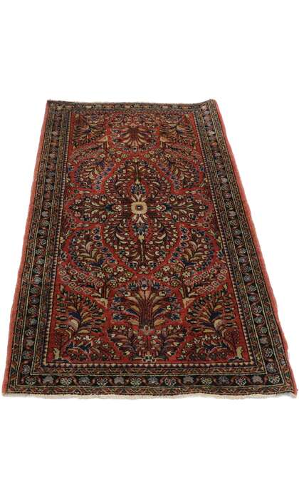 2 x 4 Antique Persian Sarouk Rug 77566