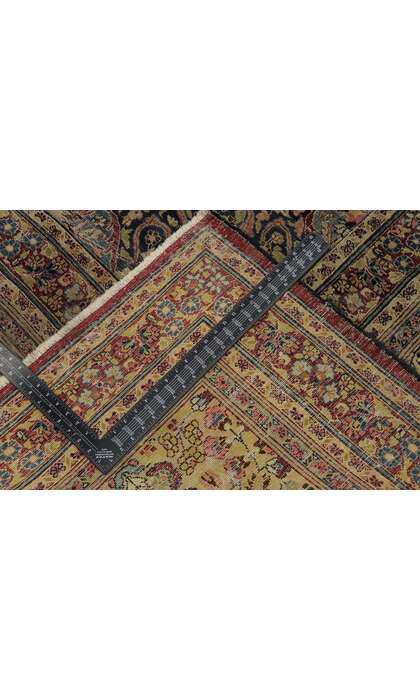 12 x 15 Antique Persian Mashad Rug 77569