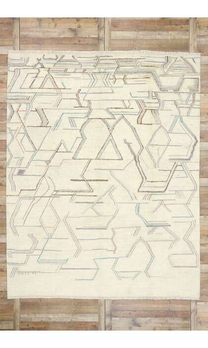 9 x 11 Contemporary Moroccan Rug 80287