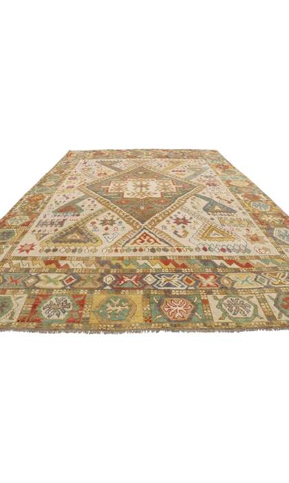 9 x 12 Modern Oushak Rug 80638