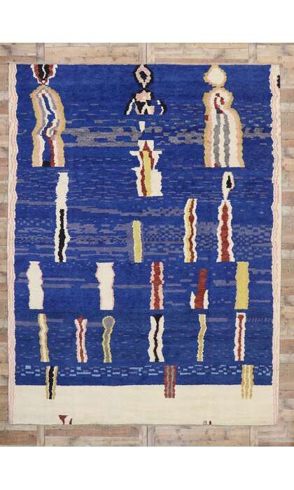 11 x 14 Modern Moroccan Area Rug 80643