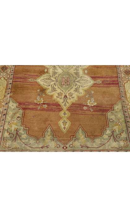 4 x 5 Vintage Oushak Rug 51695