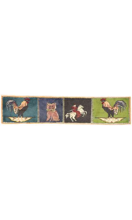 2 x 7 Vintage Pictorial Rug 53483