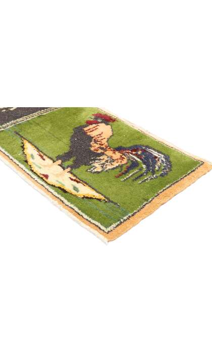 2 x 7 Vintage Pictorial Rug 53483