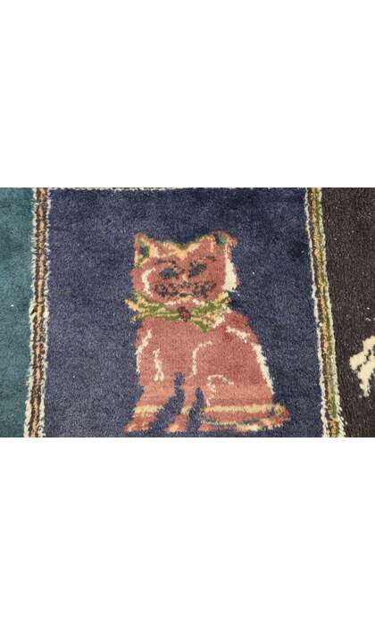 2 x 7 Vintage Pictorial Rug 53483