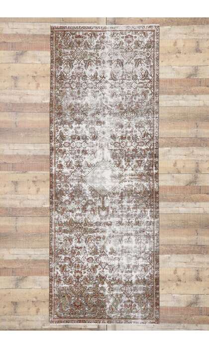 4 x 10 Antique Persian Mahal Rug 60822