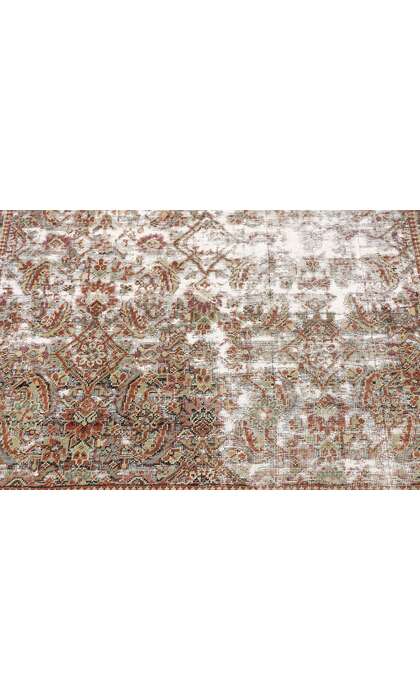4 x 10 Antique Persian Mahal Rug 60822