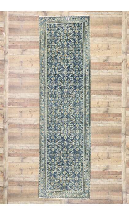 4 x 13 Antique Persian Malayer Rug 60835