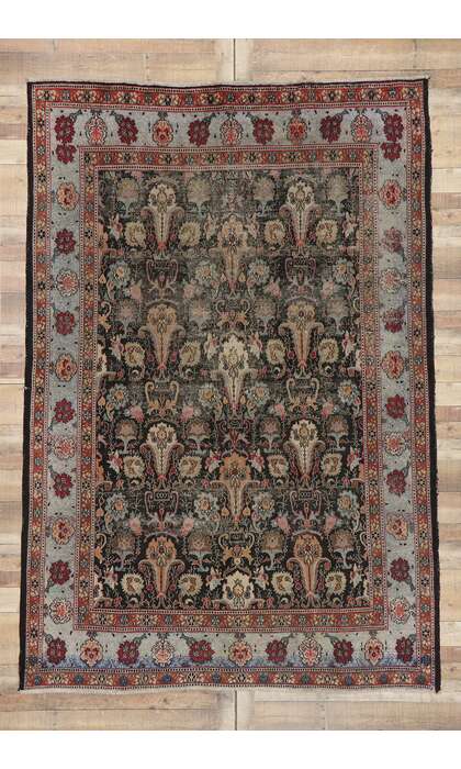 7 x 10 Antique Persian Khorassan Rug 73046