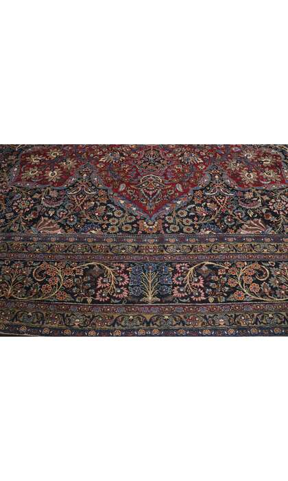 13 x 19 Antique Persian Mashhad Rug 76601