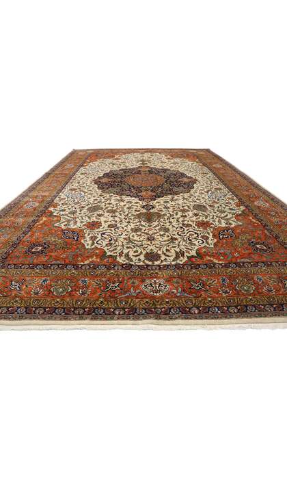 12 x 18 Vintage Romanian Mashhad Rug 76657