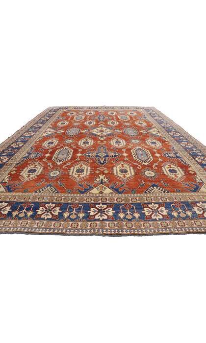 12 x 16 Vintage Afghan Shiraz Rug 76878
