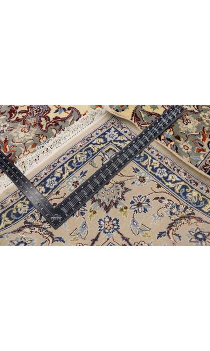 8 x 13 Vintage Persian Nain Rug 77571