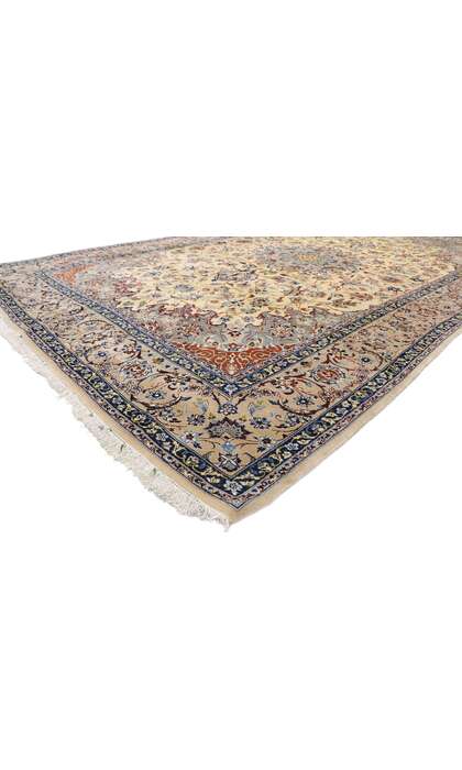8 x 13 Vintage Persian Nain Rug 77571