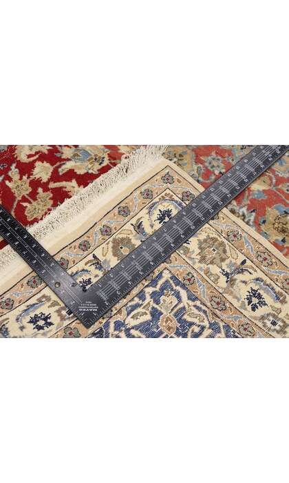 4 x 6 Vintage Persian Nain Rug 77576