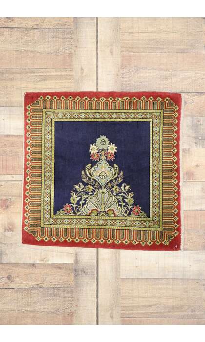 2 x 2 Vintage Persian Kerman Rug 77578