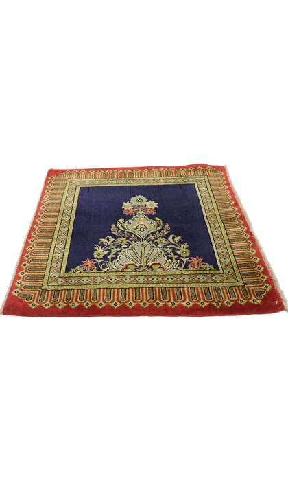 2 x 2 Vintage Persian Kerman Rug 77578