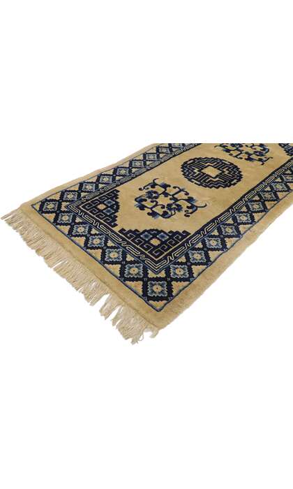 2 x 5 Antique Chinese Baotou Rug 77588