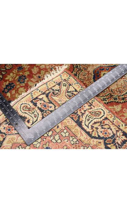 4 x 5 Vintage Persian Kerman Rug 77598