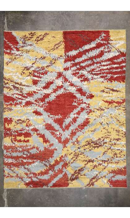 12 x 16 Abstract Moroccan Rug 80364