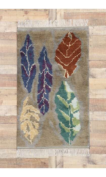 3 x 5 Swedish Rya Style Rug 30644